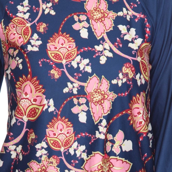 Johnny Was Kimono Sleeve Swing Tee Top Montreux Size Small - Picture 4 of 8